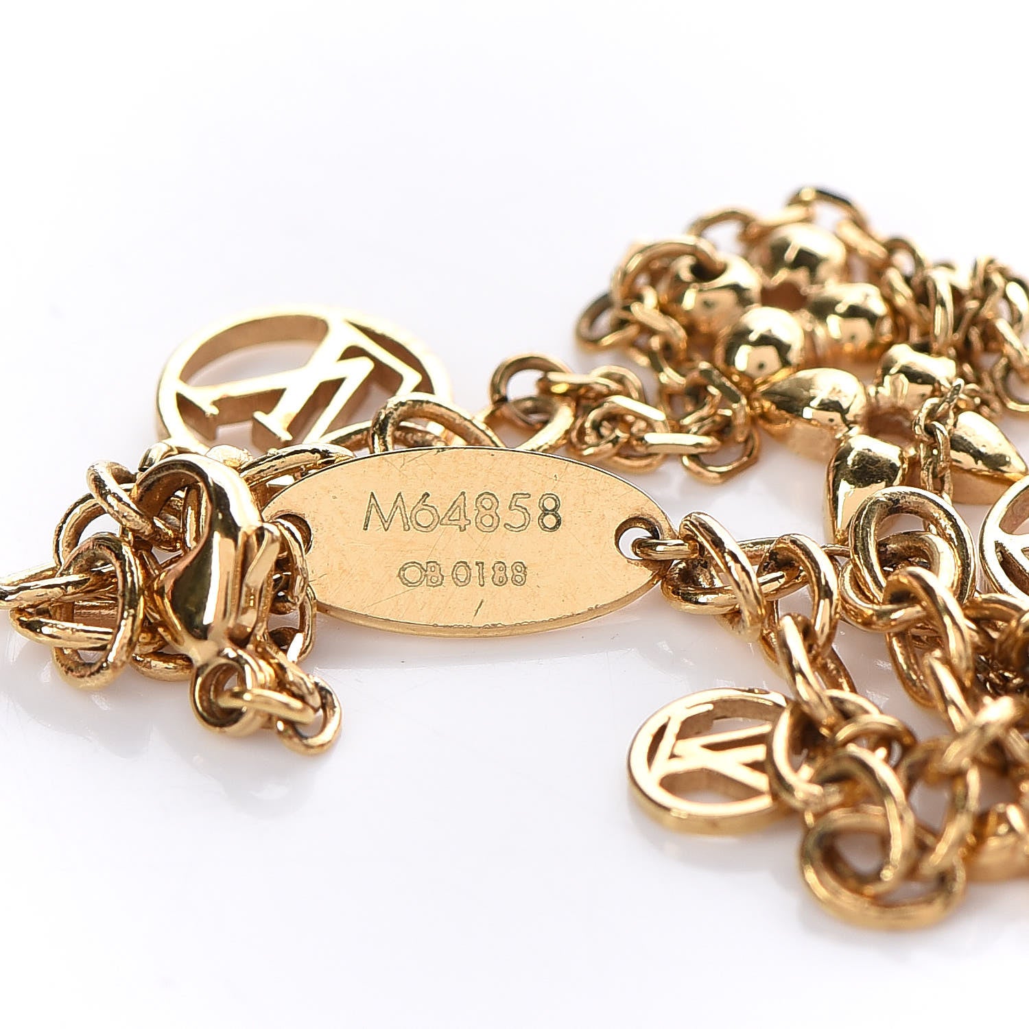 Louis Vuitton Metal Monogram Blooming Supple Bracelet 4 of 6