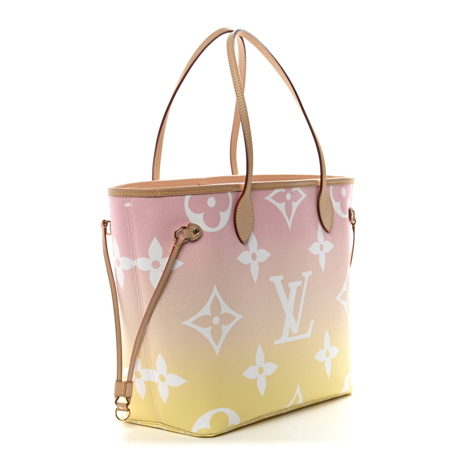 Louis Vuitton Monogram Giant By The Pool Neverfull MM Light Pink 3 of 9