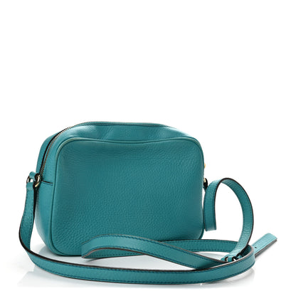 Gucci Pebbled Calfskin Small Soho Disco Bag Deep Cobalt 3 of 13