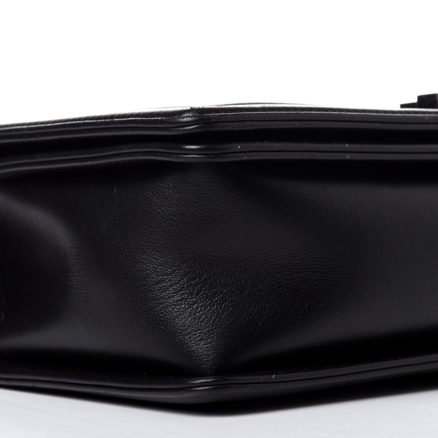 Lambskin Quilted New Medium Boy Flap Black