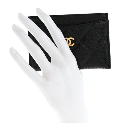 Chanel Caviar Quilted Card Holder Black 2 of 7