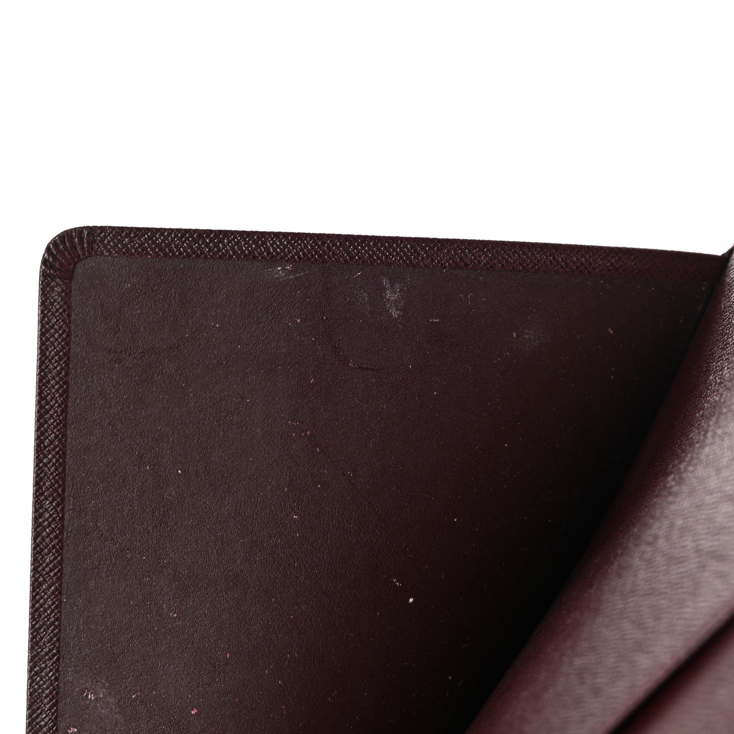 Taiga Desk Agenda Cover Acajou