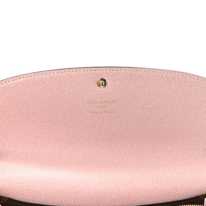Louis Vuitton Monogram Emilie Wallet Rose Ballerine 5 of 9
