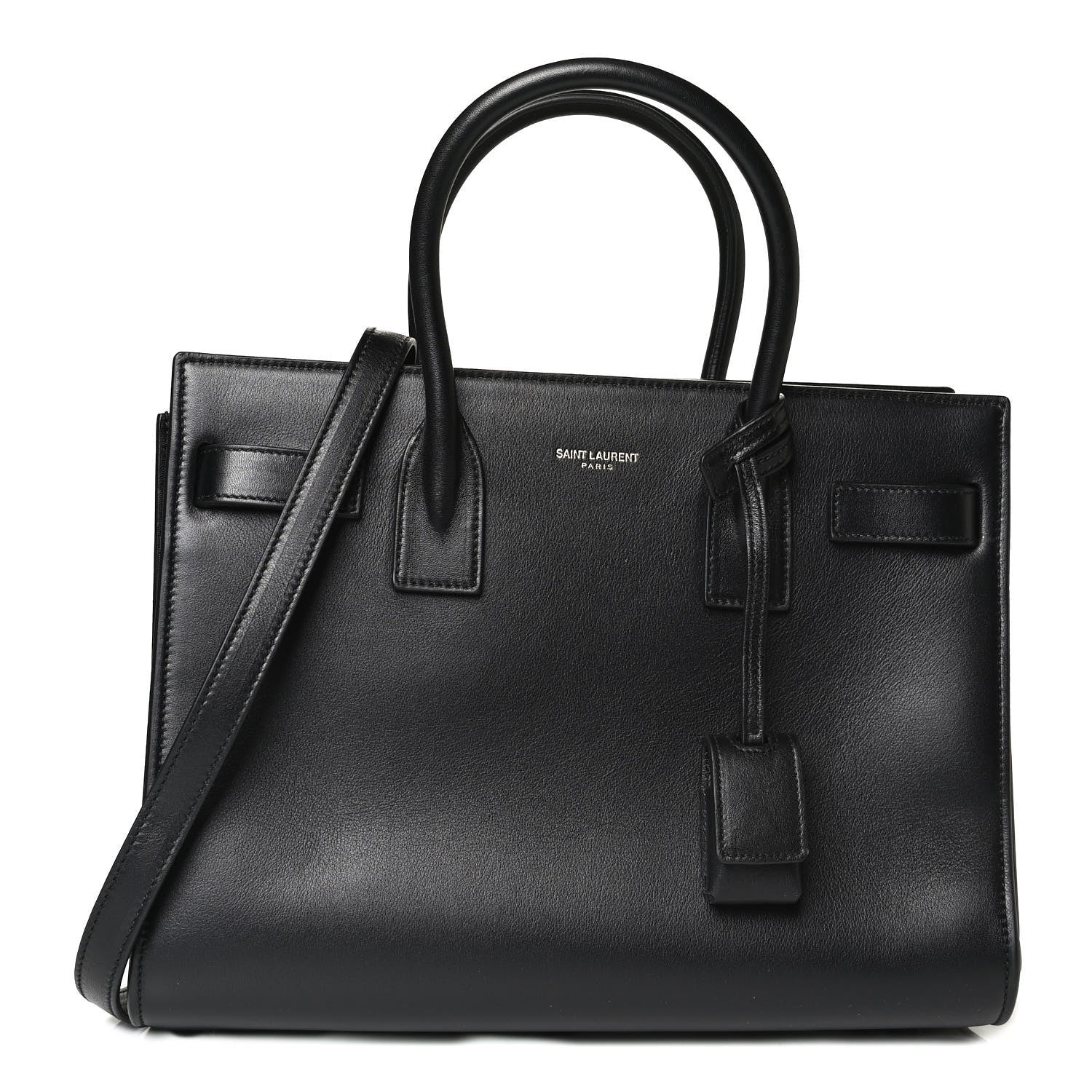 Saint Laurent Calfskin Baby Sac De Jour Black 1 of 10