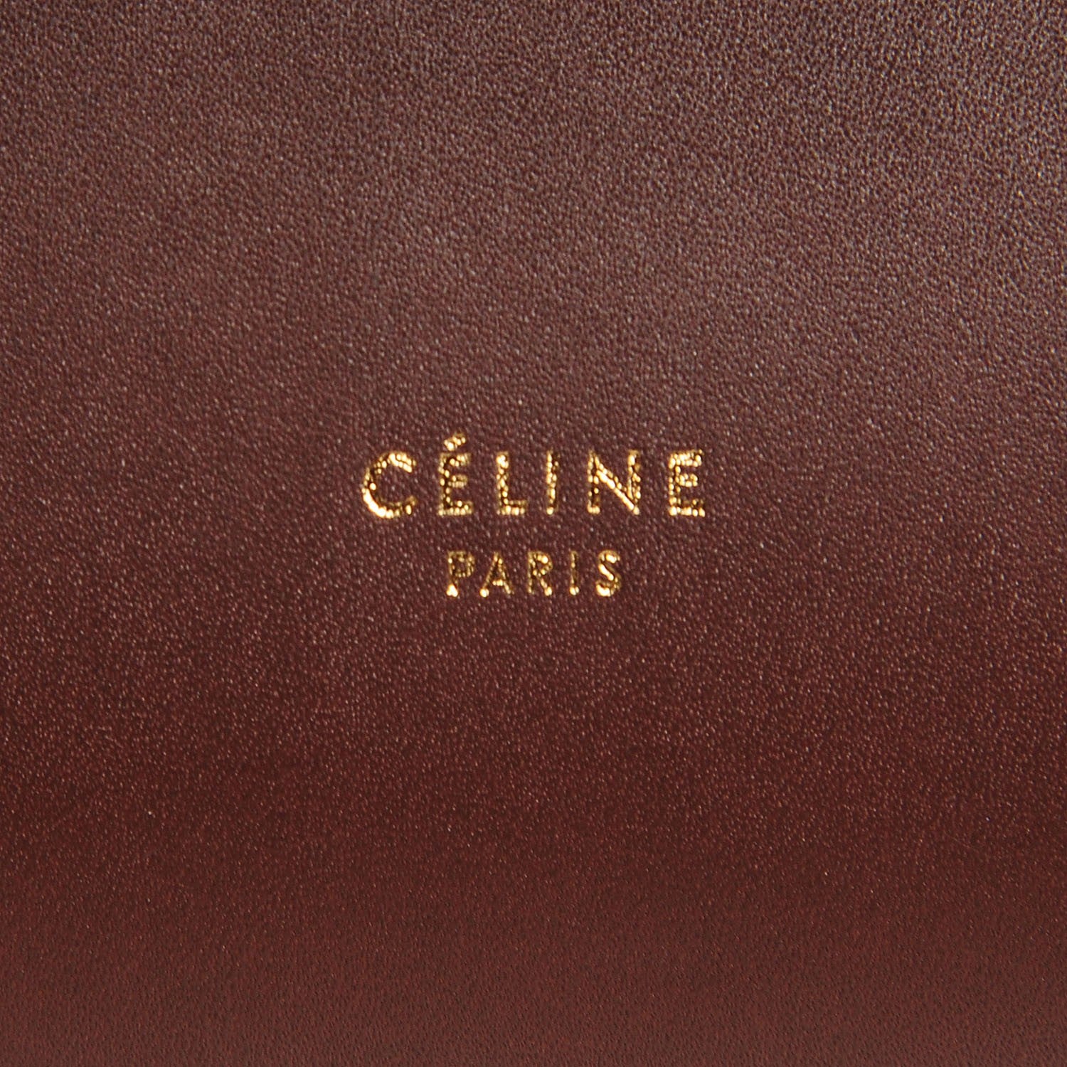 Celine Natural Calfskin Medium Tie Knot Tote Acajou 8 of 8