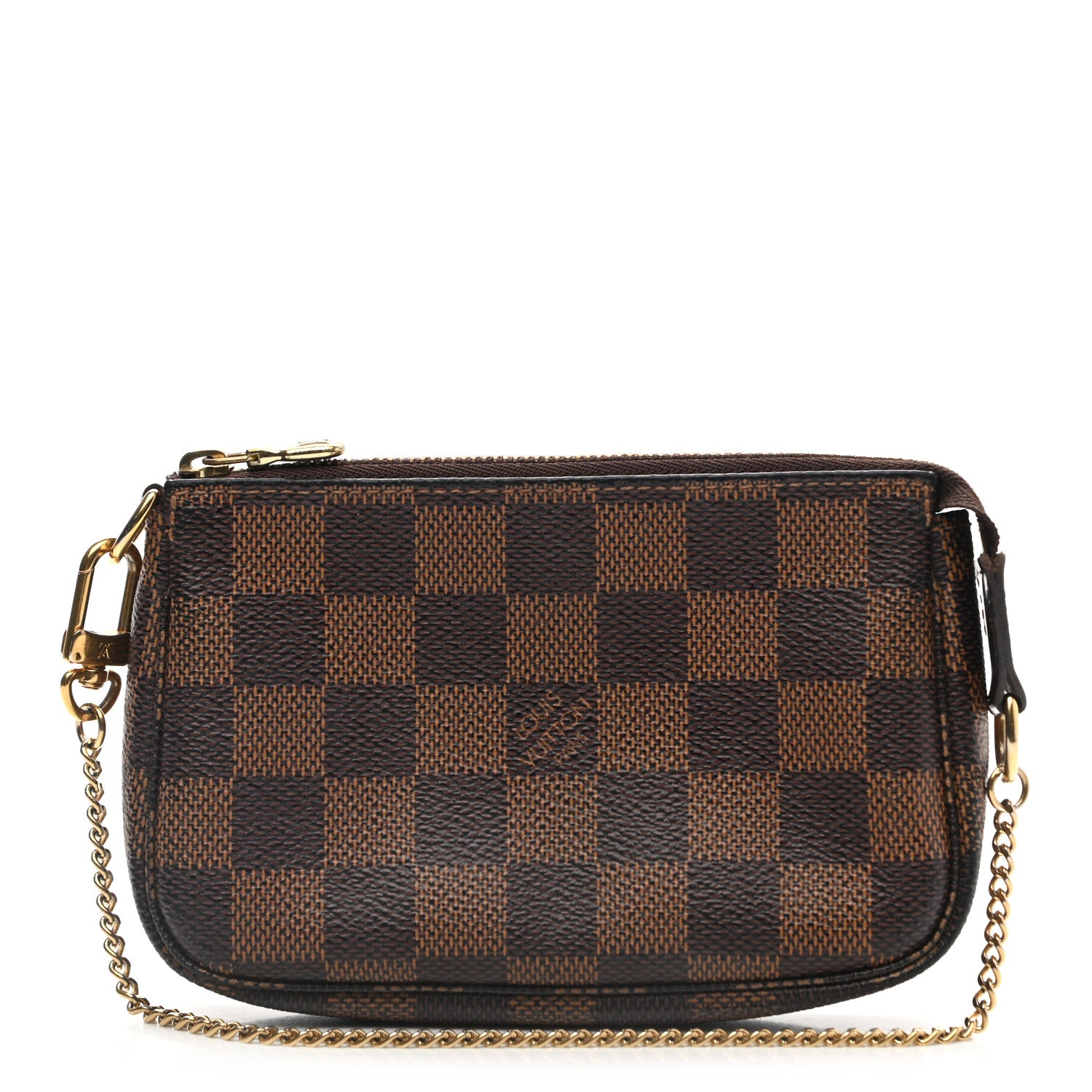 Louis Vuitton Damier Ebene Mini Pochette Accessories 1 of 9