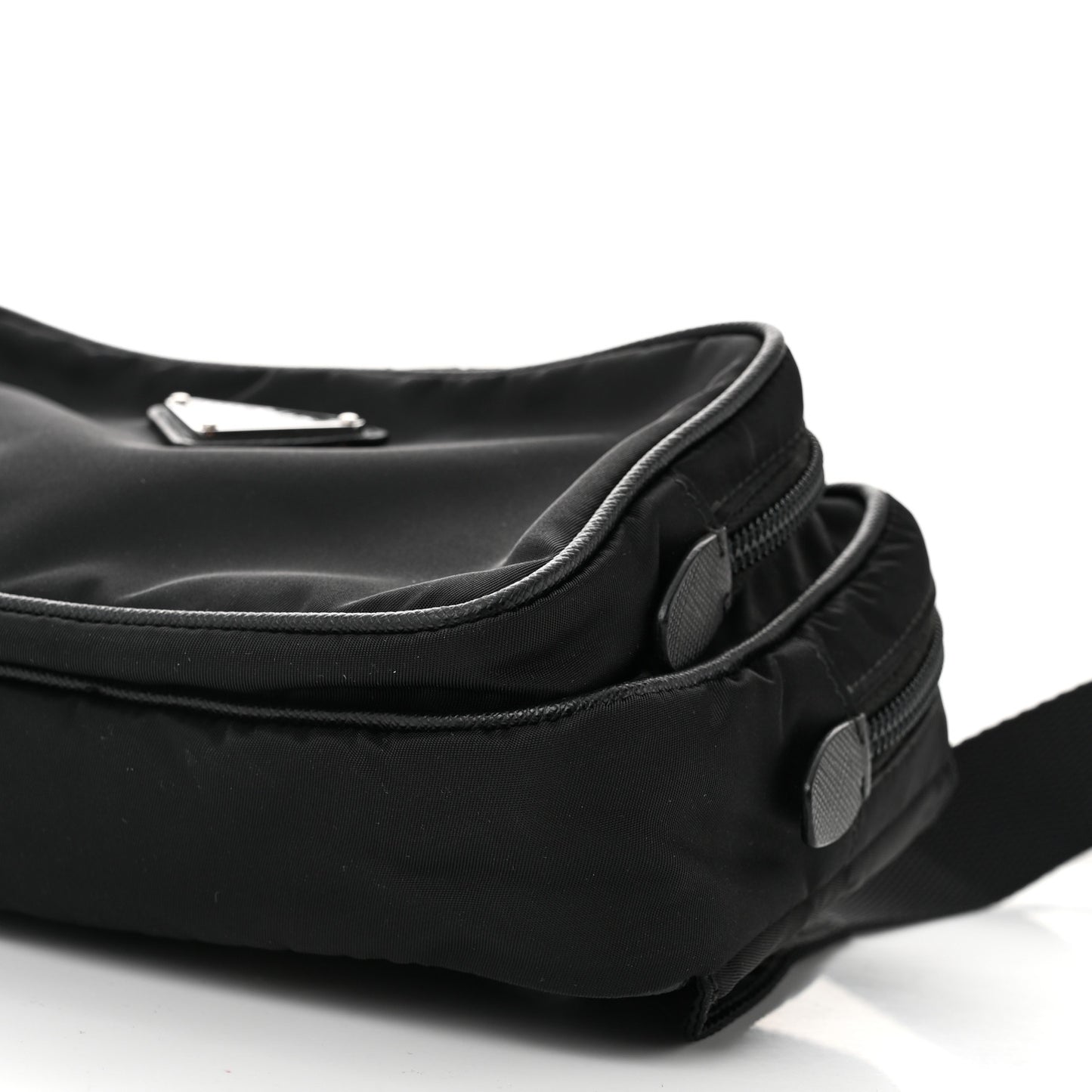 Tessuto Nylon Belt Bag Black
