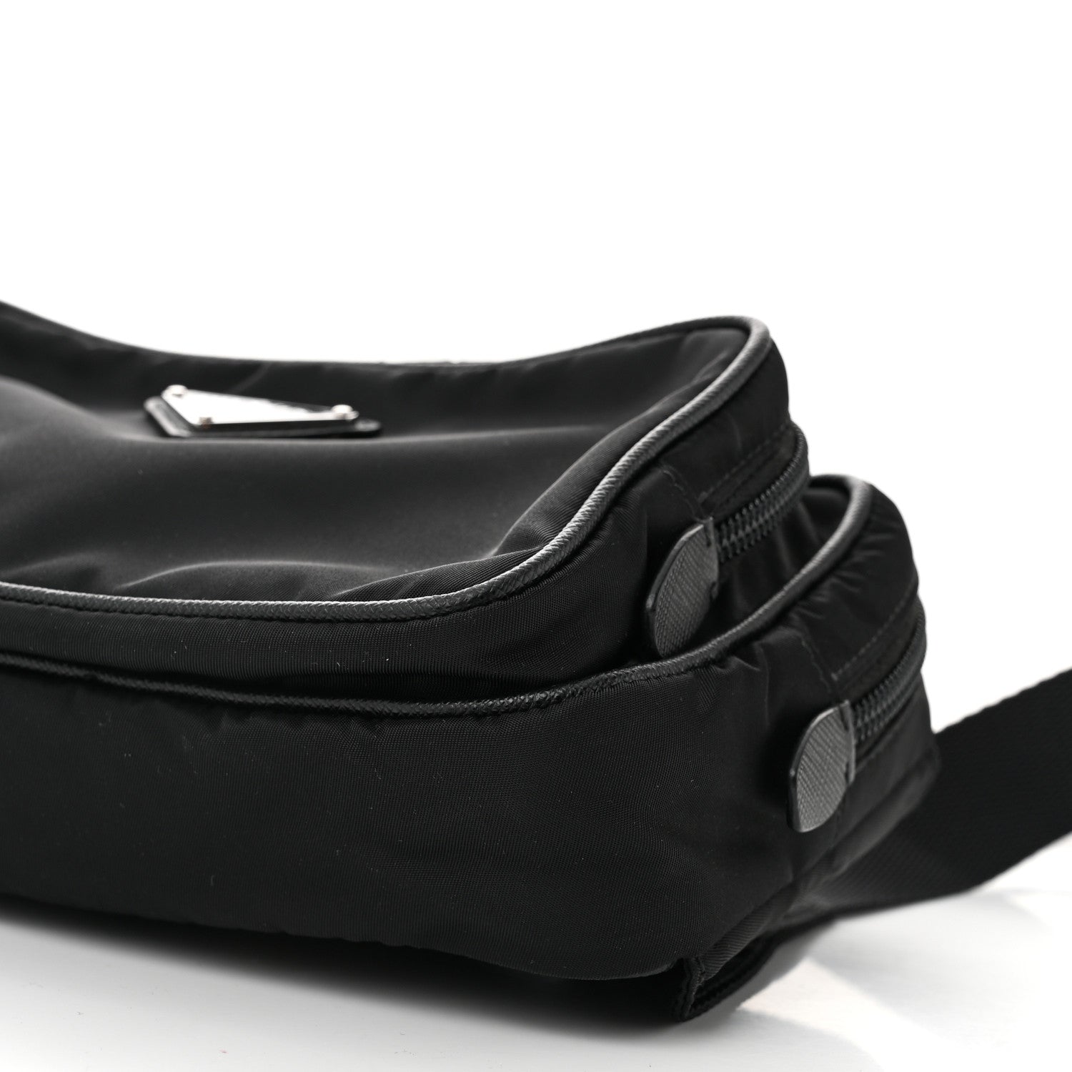 Prada Tessuto Nylon Belt Bag Black 10 of 10
