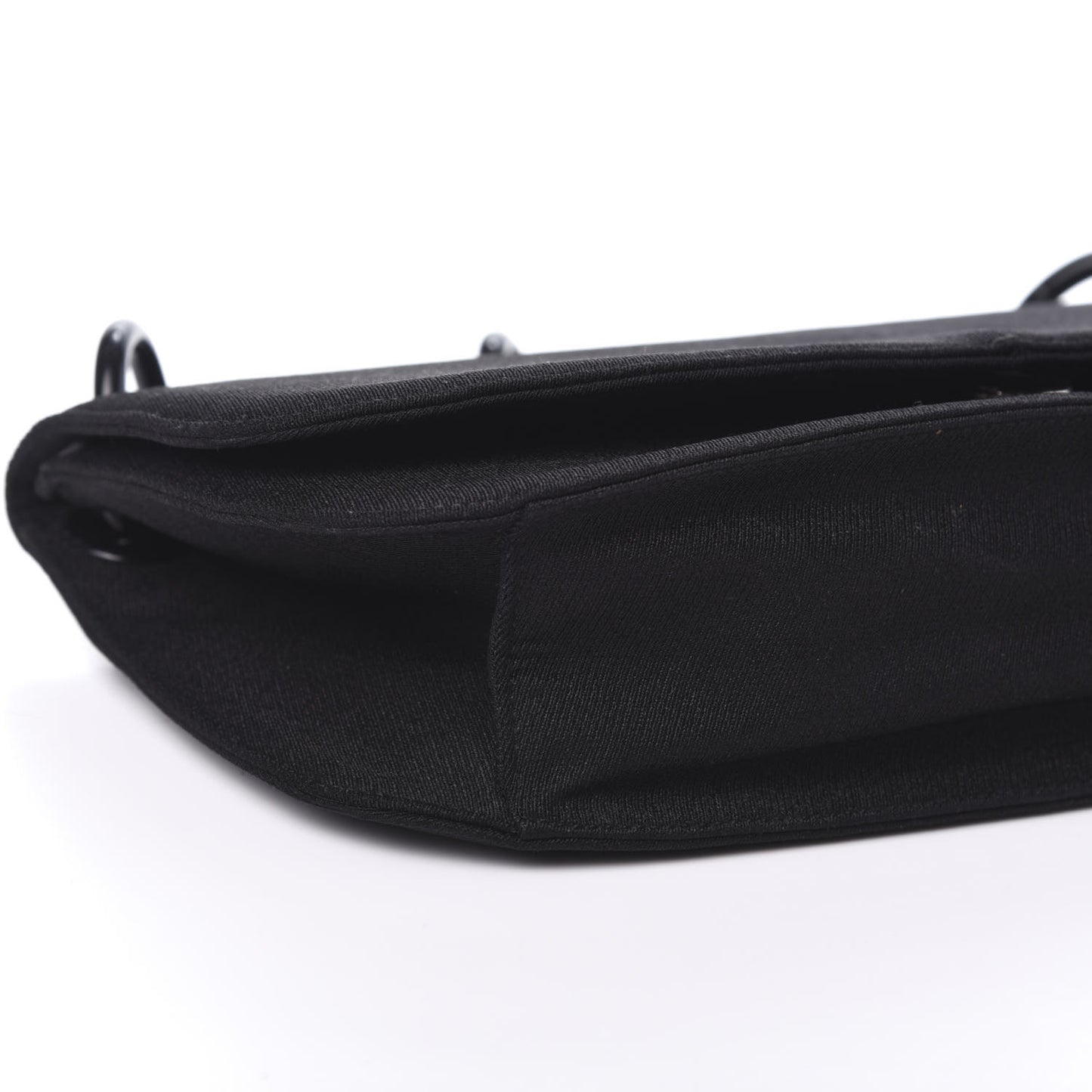 Tessuto Nylon Swing Chain Shoulder Bag Black