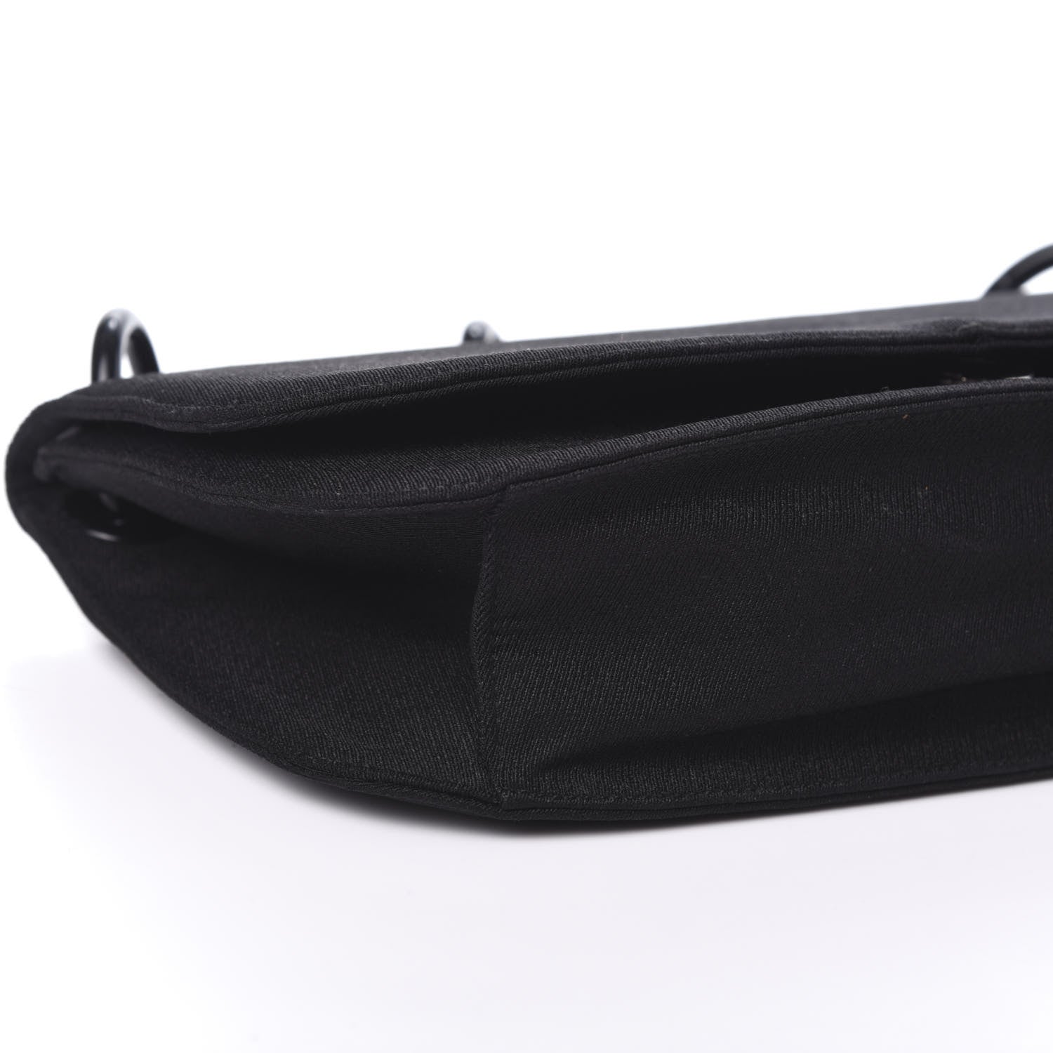 Prada Tessuto Nylon Swing Chain Shoulder Bag Black 7 of 8