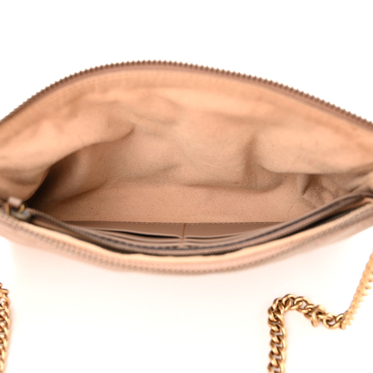 Gucci Calfskin Matelasse Mini GG Marmont Chain Bag Porcelain Rose 5 of 11