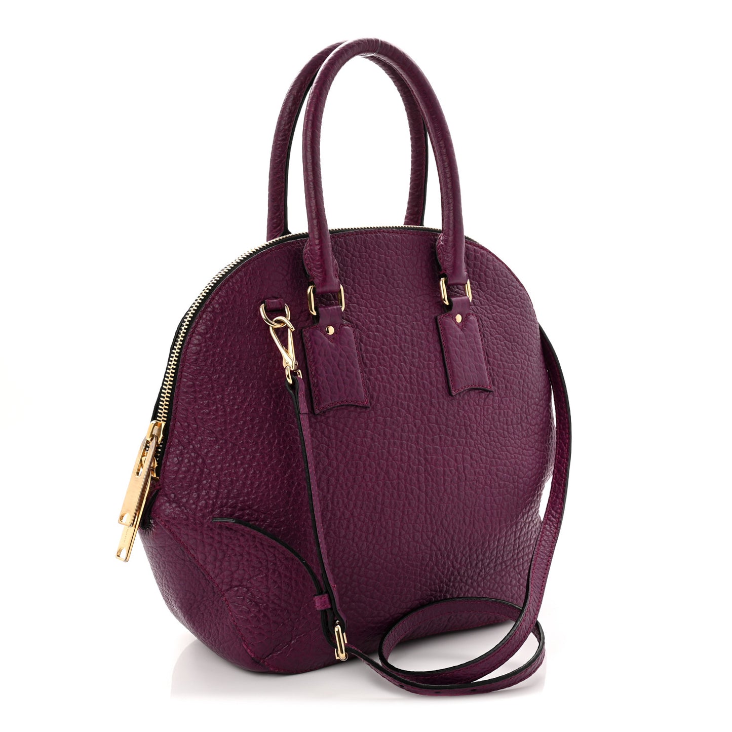 Heritage Grain Medium Orchard Bowling Bag Damson Magenta