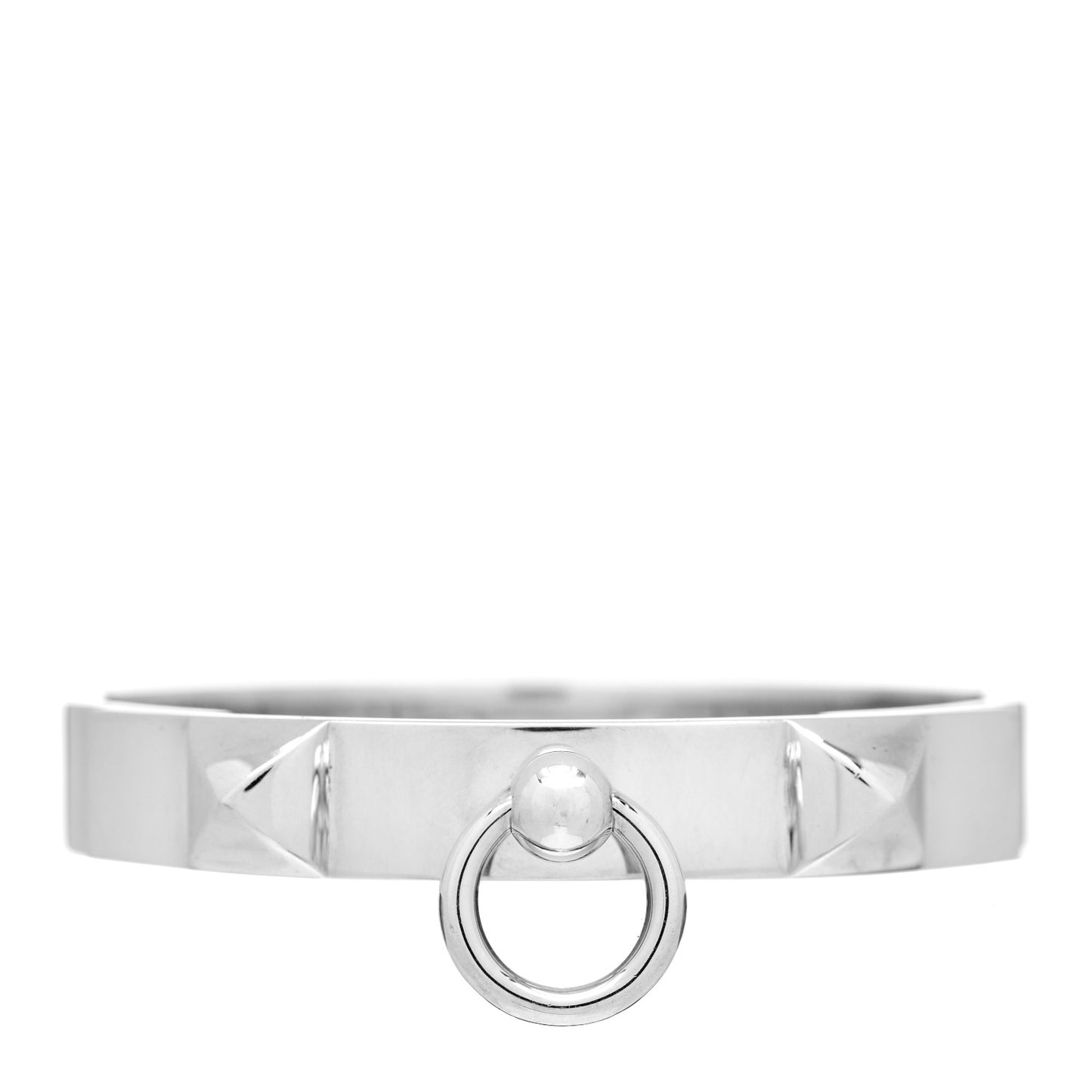 Sterling Silver PM Collier De Chien Bracelet SH