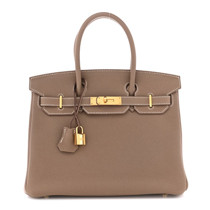 Hermes Togo Birkin 30 Etoupe 1 of 12