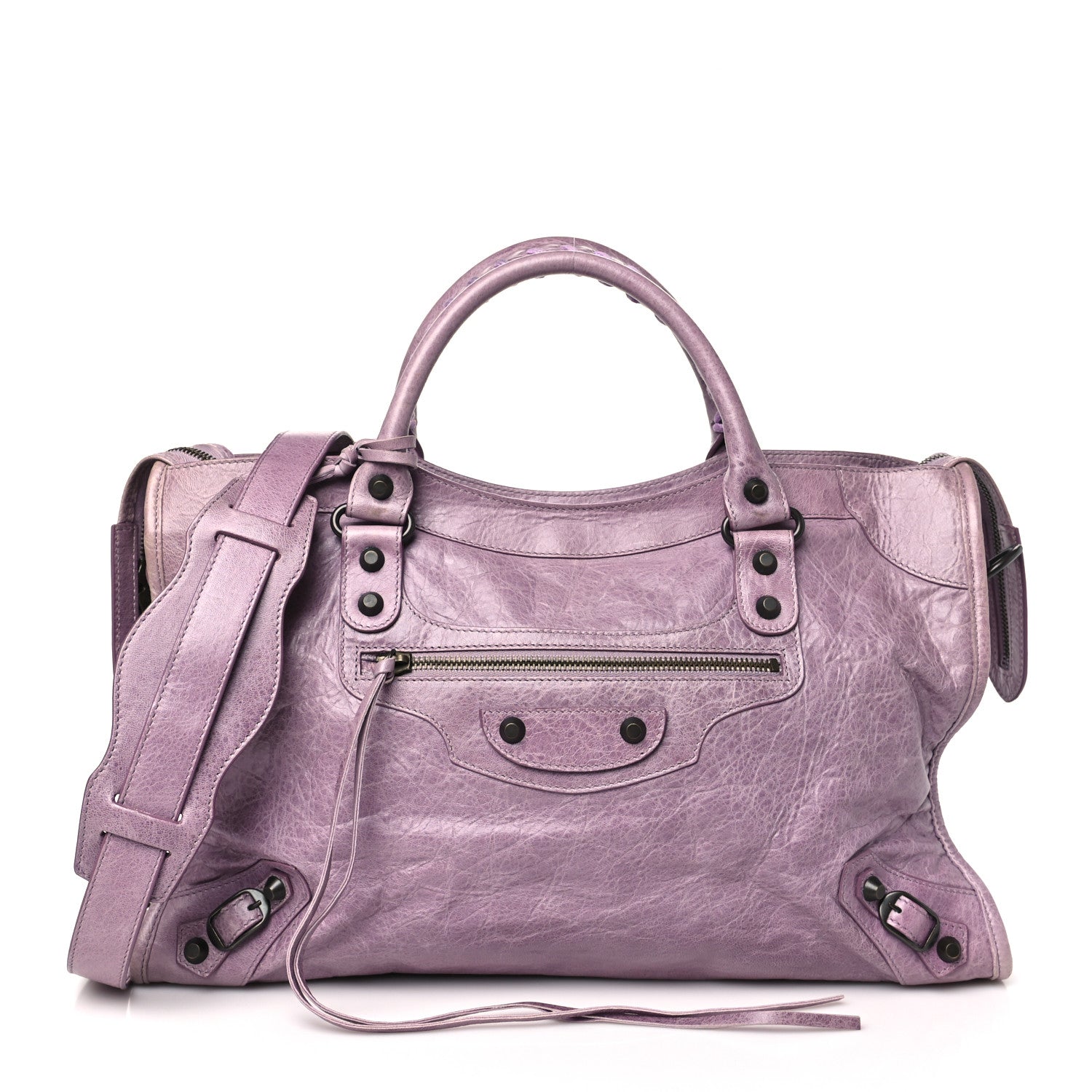 Balenciaga Agneau Classic Hardware City Glycine 1 of 11