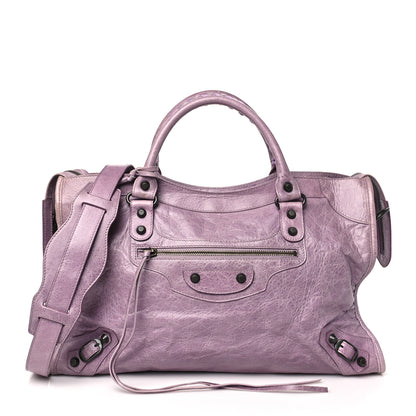 Balenciaga Agneau Classic Hardware City Glycine 1 of 11