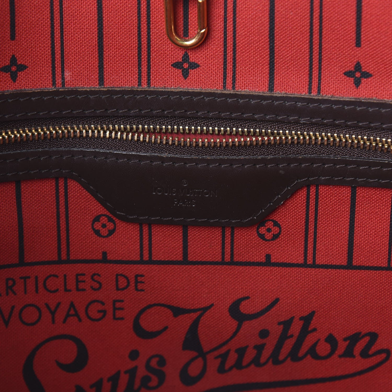 Louis Vuitton Damier Ebene Neverfull MM 5 of 8