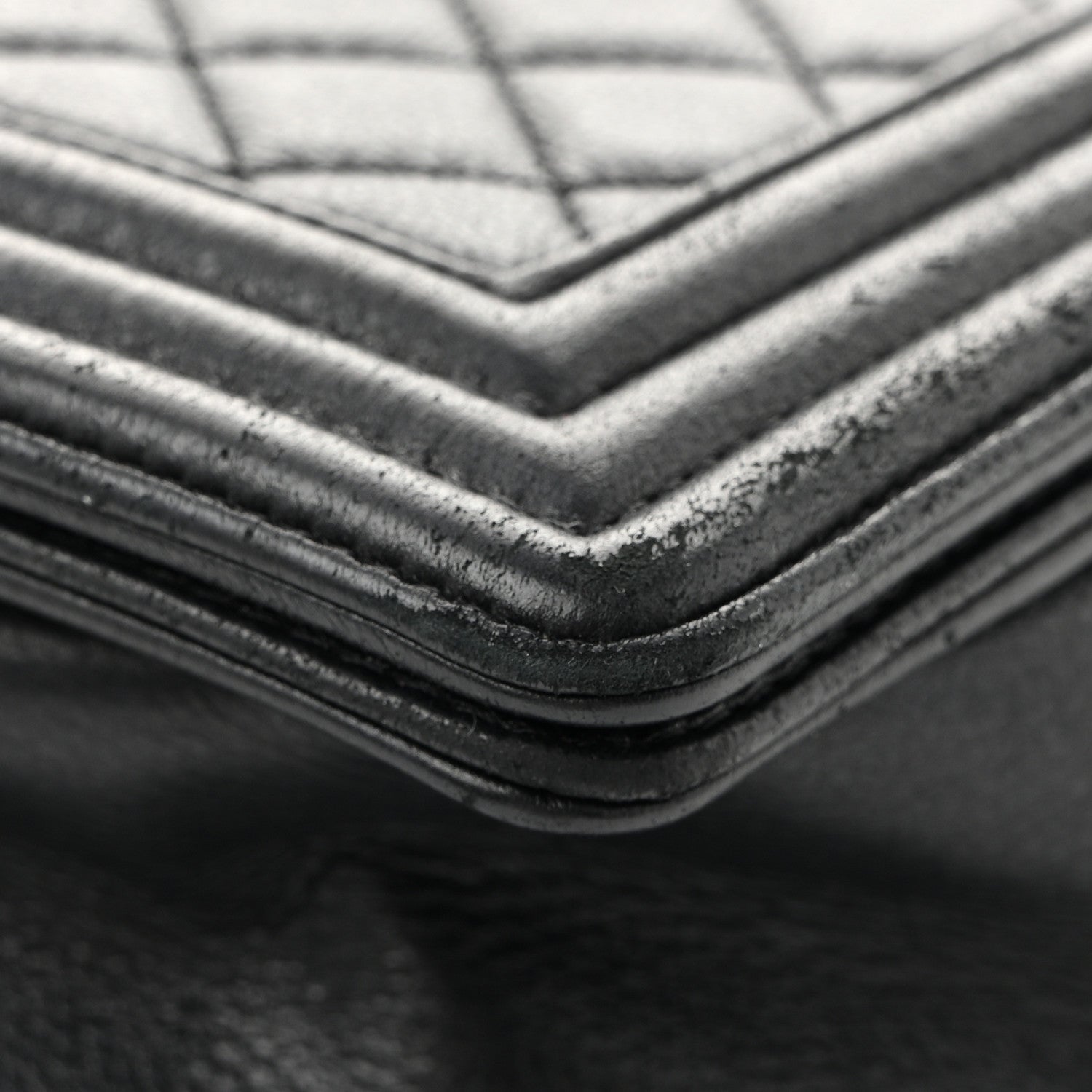 Chanel Calfskin Quilted Large Boy Flap Black 13 of 13