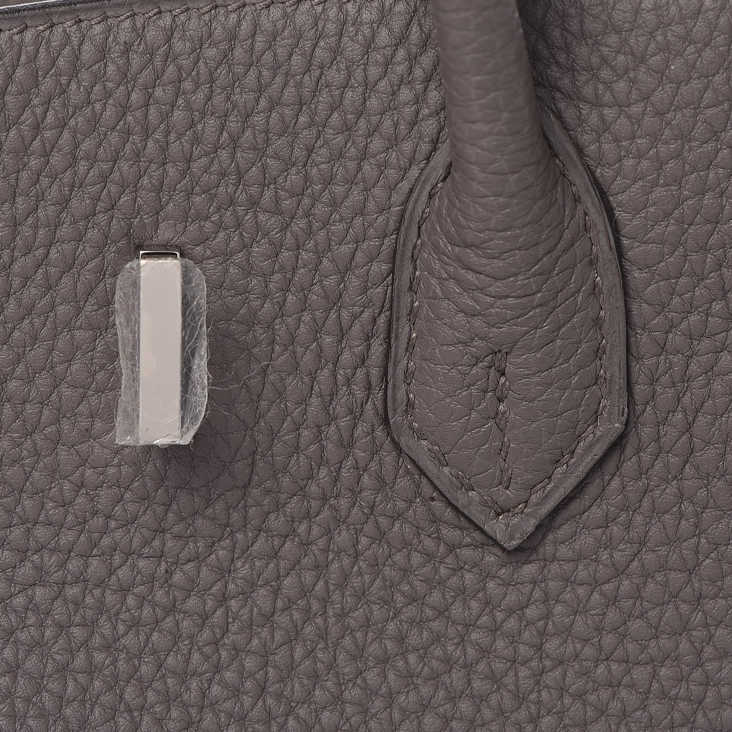 Hermes Togo Birkin 25 Etain 24 of 37