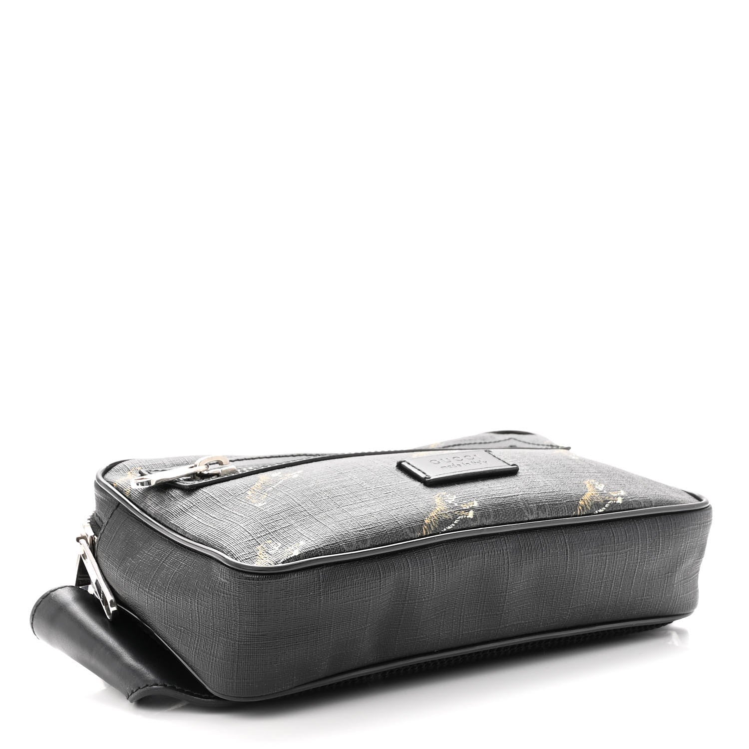 Gucci Soft GG Supreme Monogram Tigers Belt Bag Black Multicolor 4 of 11