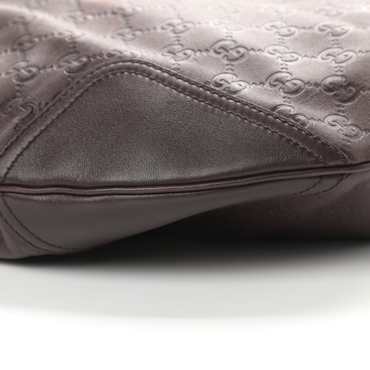 Gucci Guccissima Large Princy Hobo Dark Brown 10 of 12
