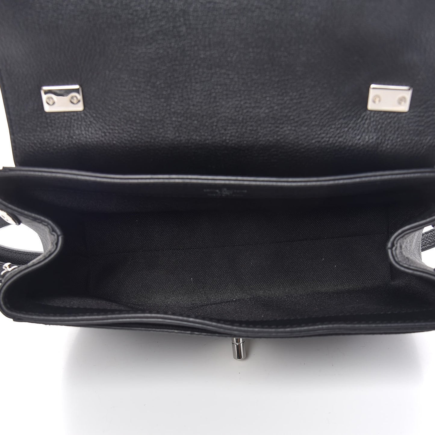 Calfskin Lockme II Chain Bag BB Black