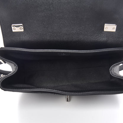 Louis Vuitton Calfskin Lockme II Chain Bag BB Black 6 of 11