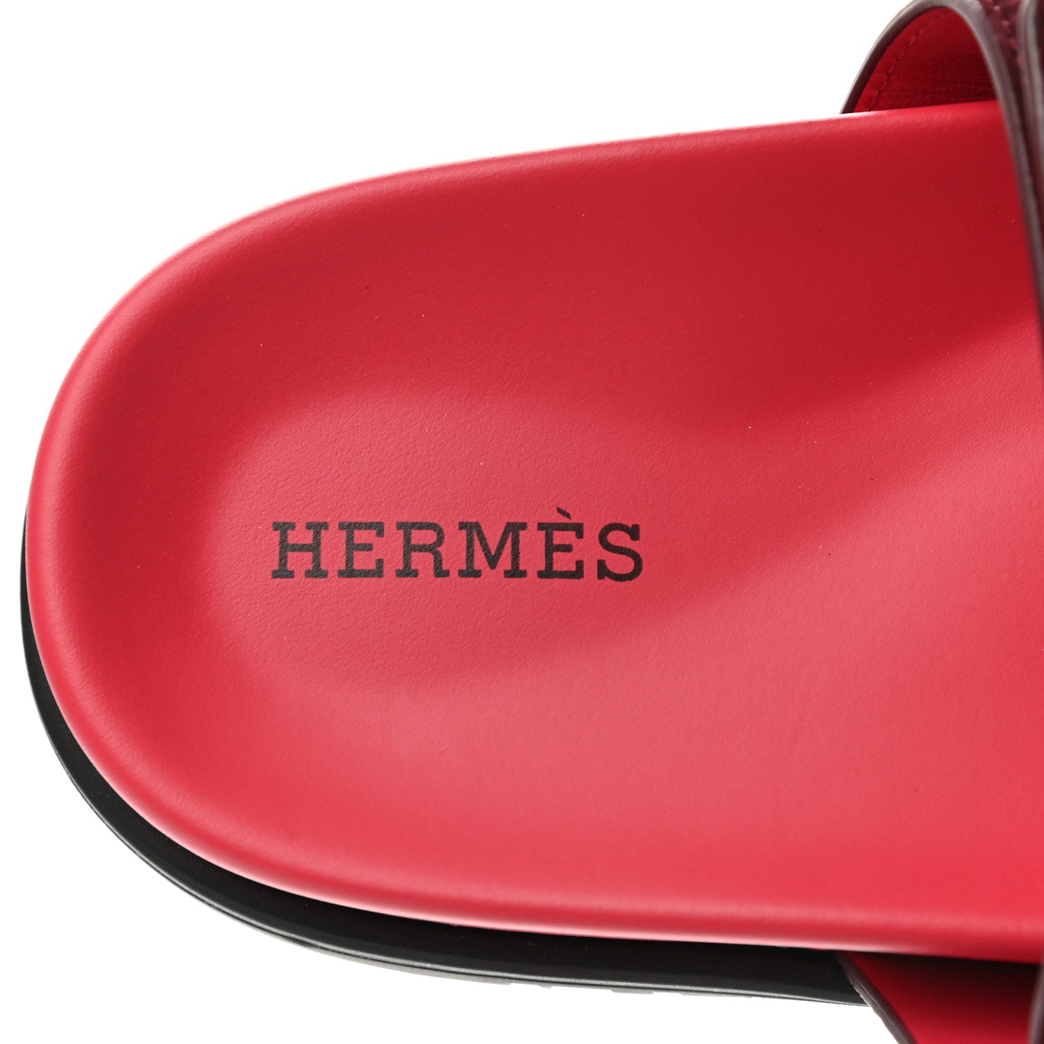 Hermes Suede Goatskin Womens Chypre Sandals 37 Rouge Marsala 8 of 9