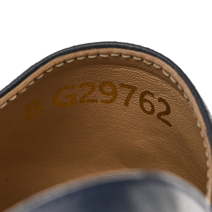 Chanel Lambskin CC Espadrilles 39 Navy Black 7 of 11