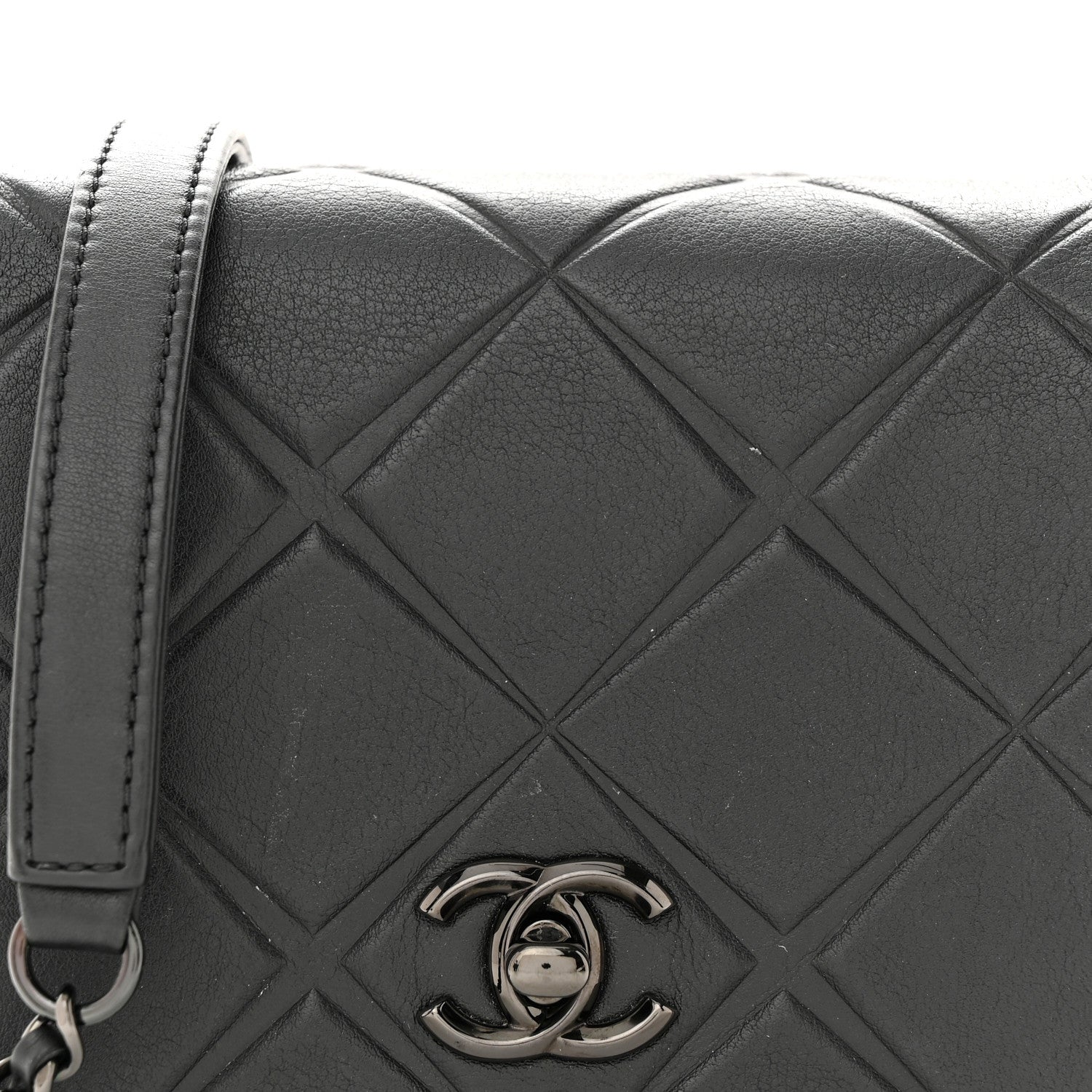 Chanel Calfskin Mini Propeller Flap Black 8 of 15