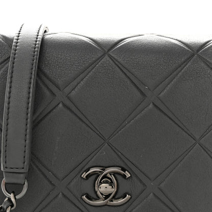 Chanel Calfskin Mini Propeller Flap Black 8 of 15