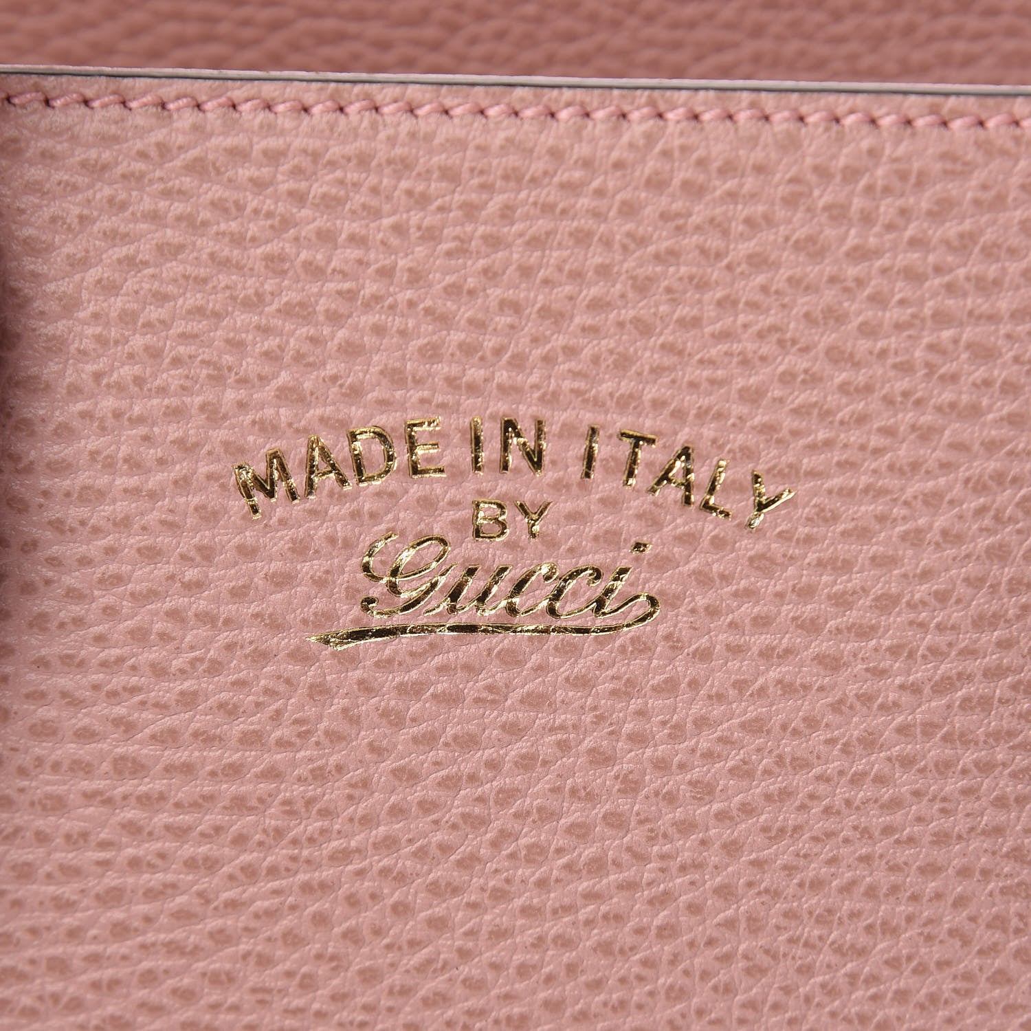 Gucci Dollar Calfskin Mini Swing Top Handle Bag Soft Pink 11 of 12