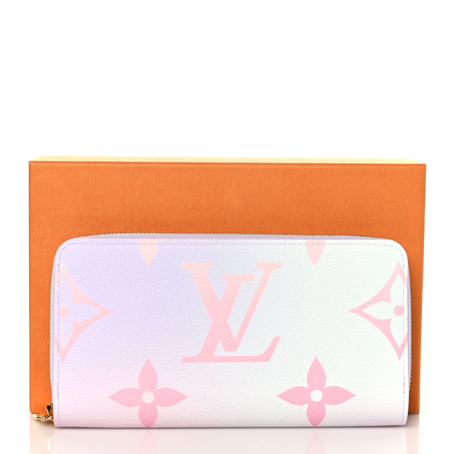 Monogram Giant Spring In The City Zippy Wallet Sunrise Pastel