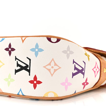 Louis Vuitton Monogram Multicolor Sologne White 9 of 10