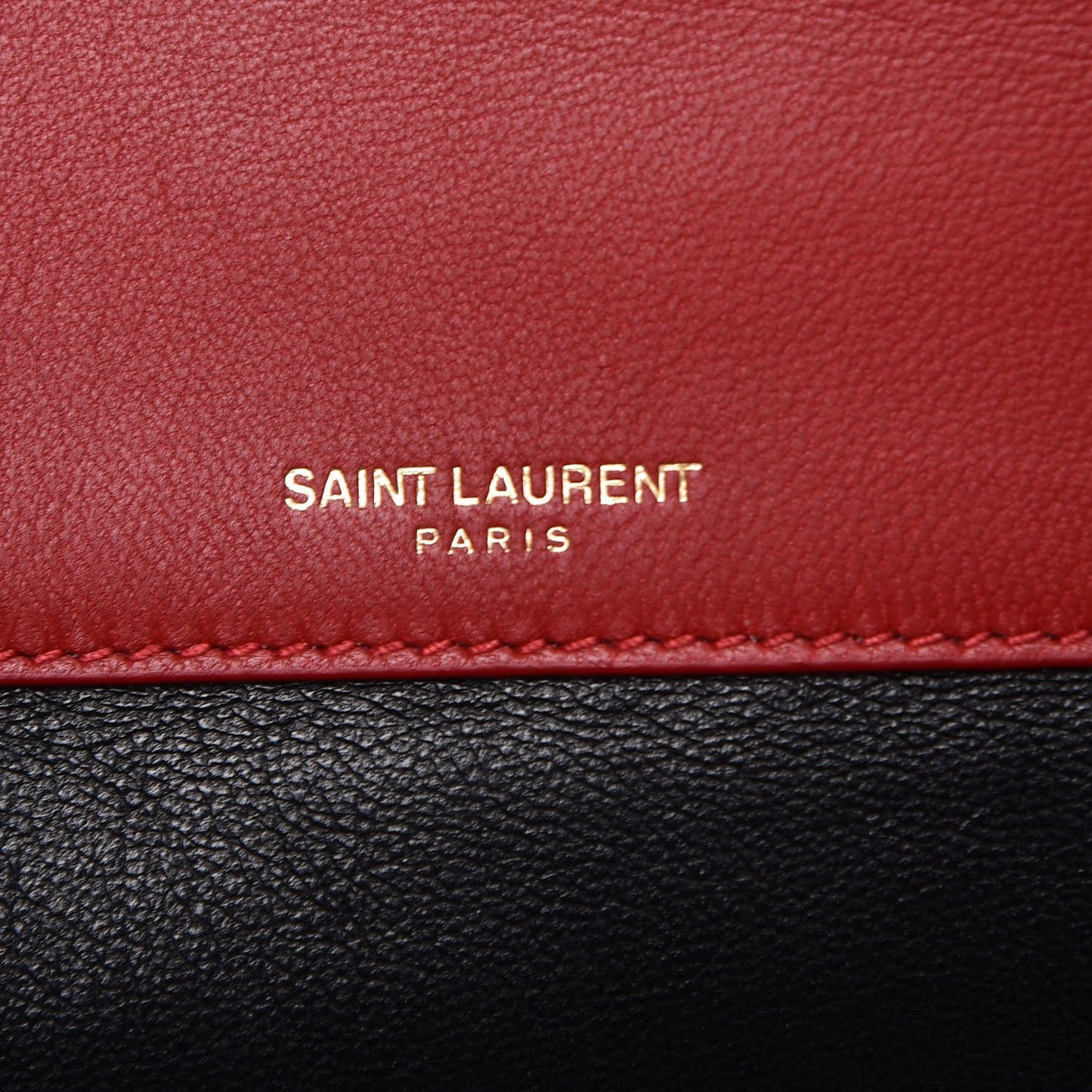 Lambskin Matelasse Monogram Large Vicky Chain Bag Rouge Eros