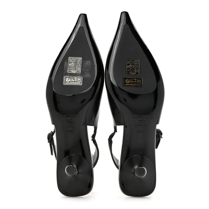 Jimmy Choo Nappa Amel 50 Slingback Pumps 36.5 Black 7 of 13