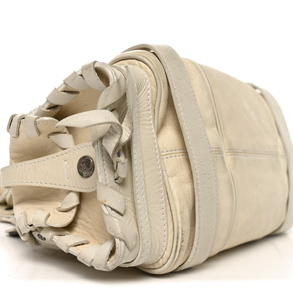 Chloe Calfskin Silverado Shoulder Bag Ivory 8 of 9