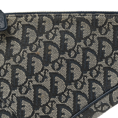 Christian Dior Monogram Mini Saddle Pochette Navy 8 of 12