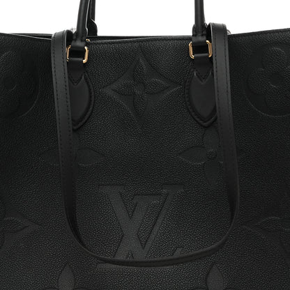 Louis Vuitton Empreinte Monogram Giant Onthego GM Black 6 of 12