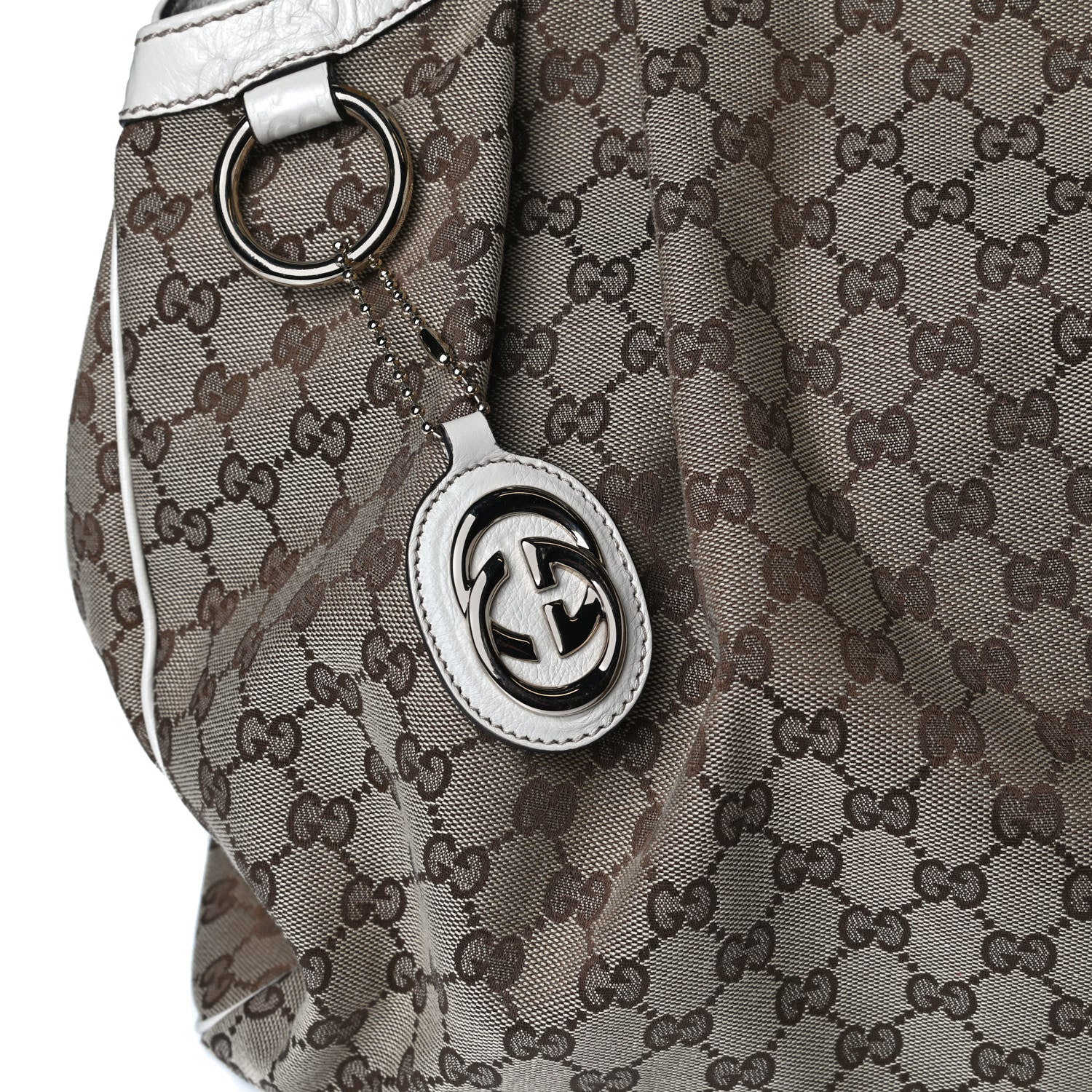 Gucci Monogram Large Sukey Tote Off White 10 of 15
