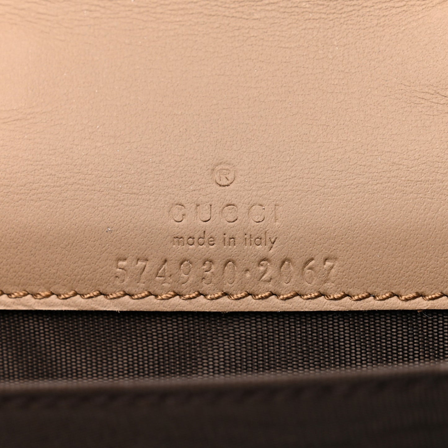 GG Supreme Monogram Dionysus Coin Purse Taupe