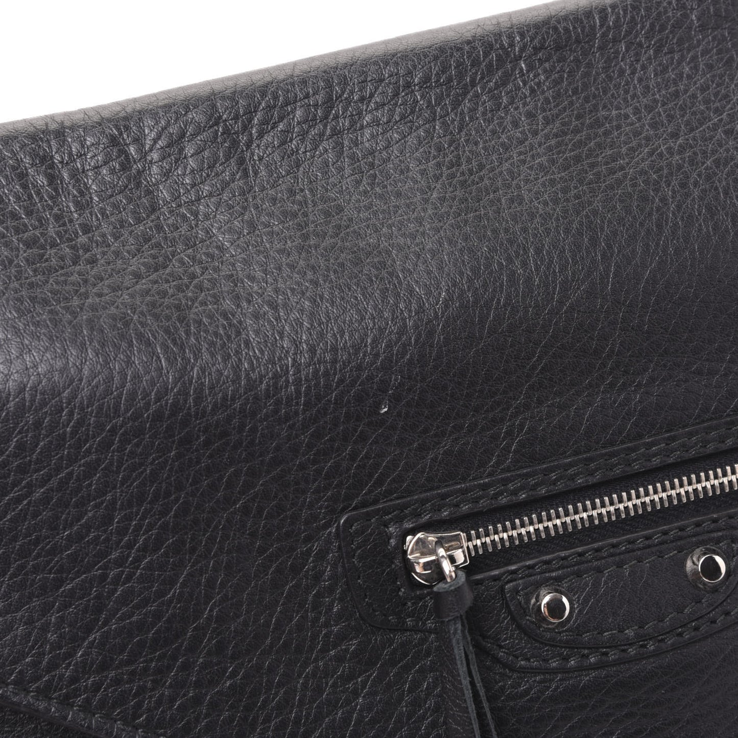 Veau Papier Sight Clutch Black