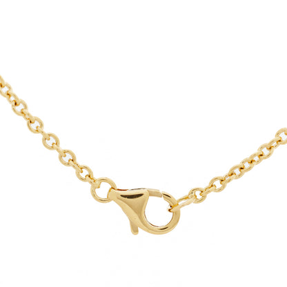 Cartier 18K Yellow Gold Interlocking LOVE Necklace 4 of 9