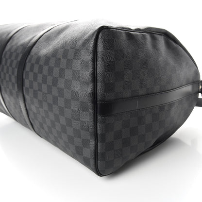 Louis Vuitton Damier Graphite Keepall Bandouliere 55 11 of 12