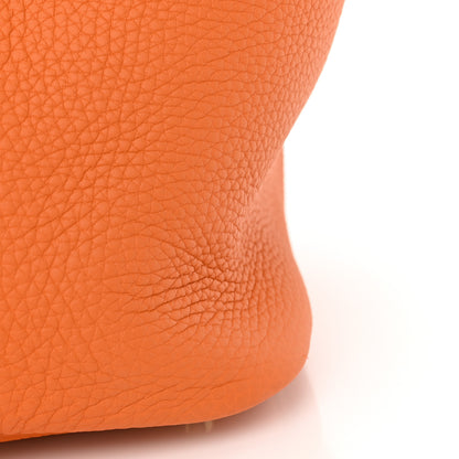 Hermes Taurillon Clemence Picotin Lock 18 PM Abricot 13 of 13