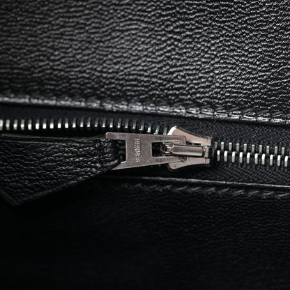 Hermes Matte Niloticus Crocodile Birkin 30 Black 17 of 43