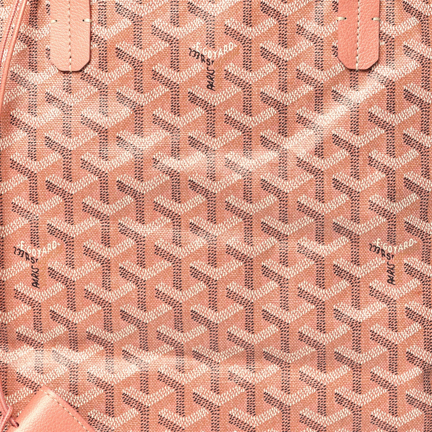 Goyard Iridescent Goyardine Saint Louis PM Pearly Coral 8 of 10
