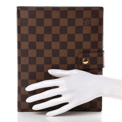 Louis Vuitton Damier Ebene Large Ring Agenda Cover 2 of 8
