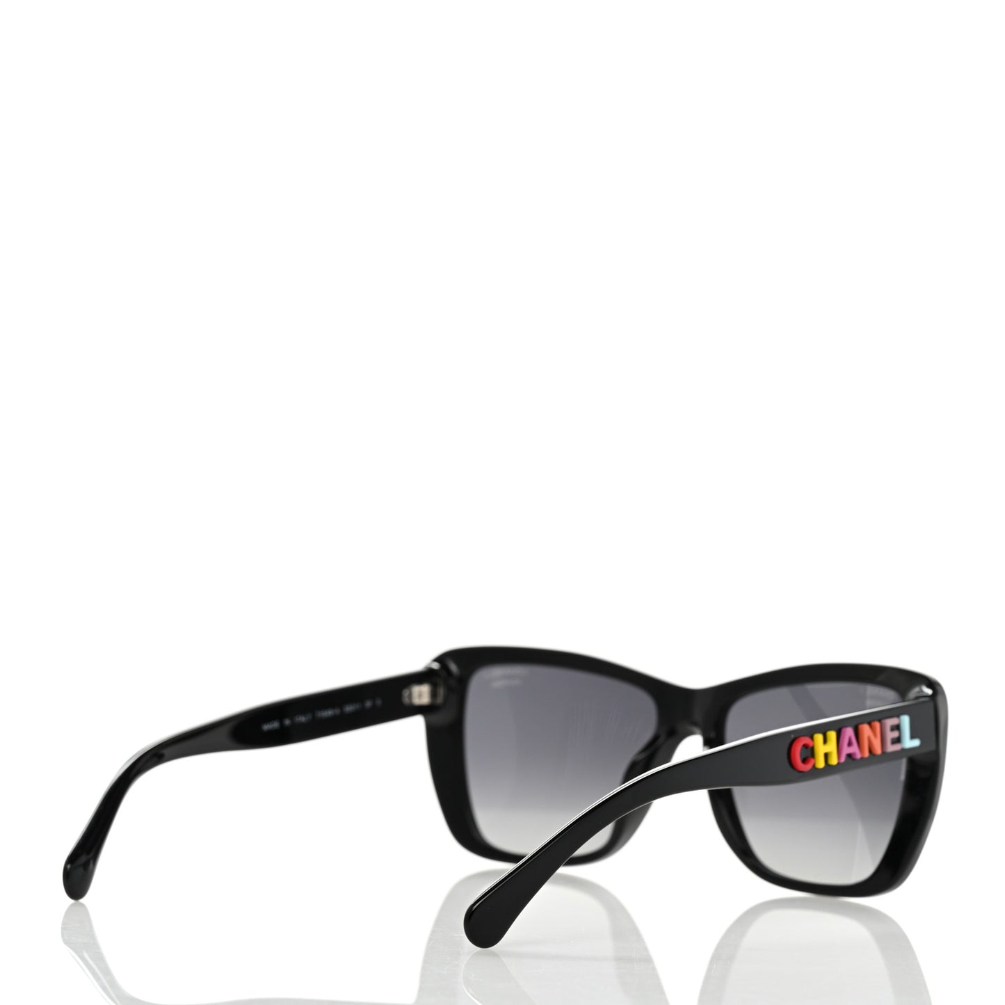 Acetate Polarized Butterfly Sunglasses 71548A Black