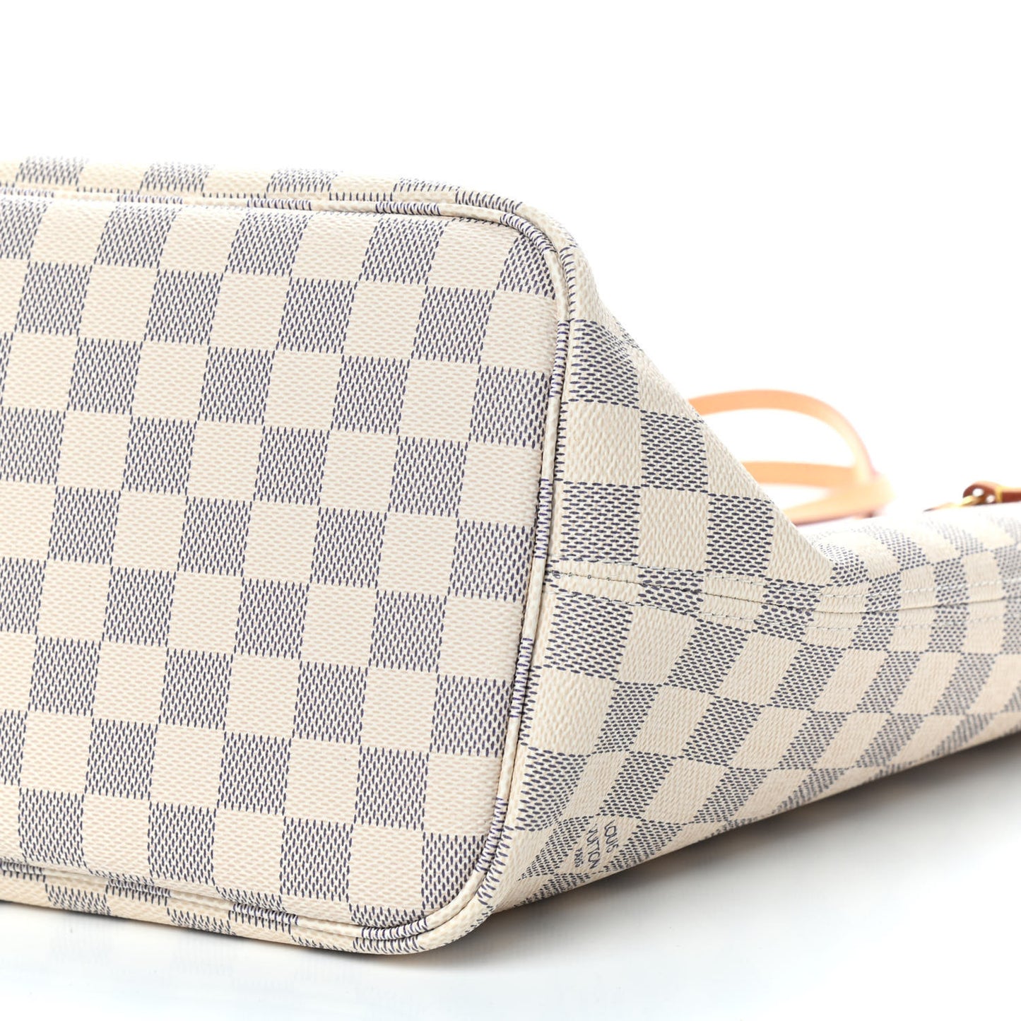 Damier Azur Neo Neverfull MM Rose Ballerine